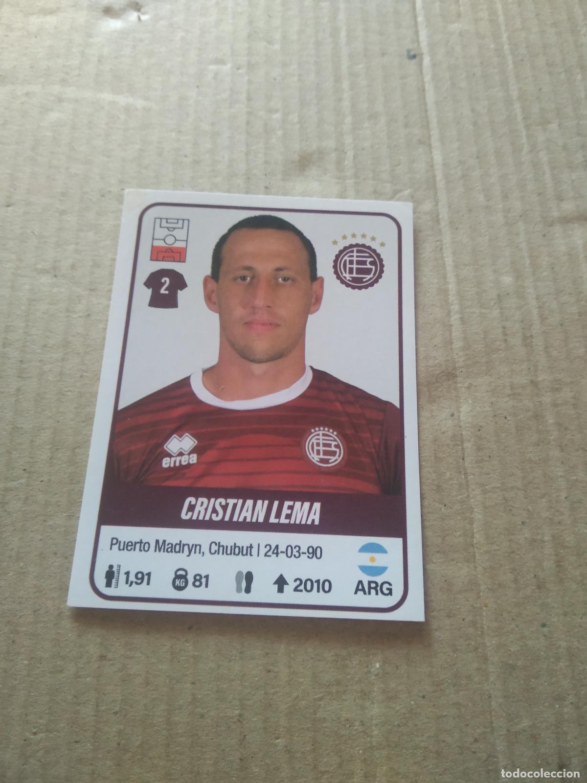 Fu&szlig;ball-Sticker: 281 CRISTIAN LEMA LANUS CROMO FUTBOL ARGENTINO PANINI LIGA ARGENTINA 2023