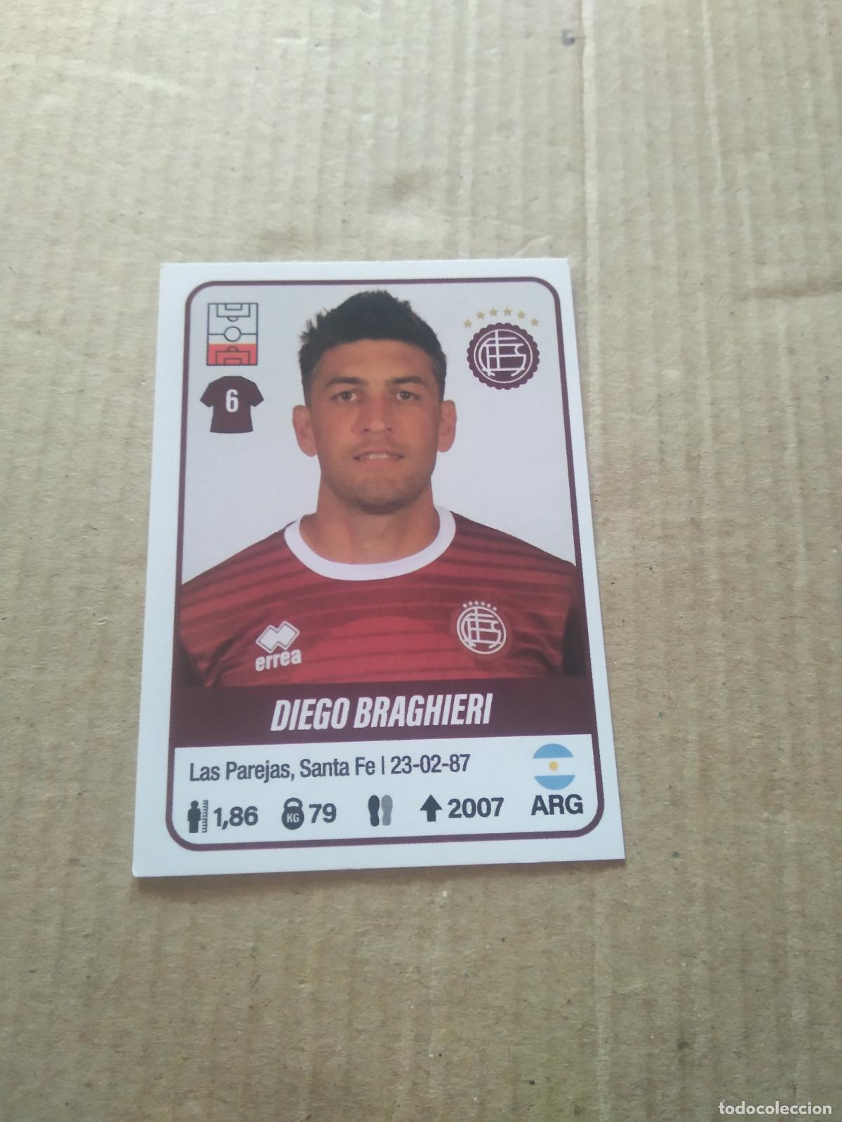 Fu&szlig;ball-Sticker: 282 DIEGO BRAGHIERI LANUS CROMO FUTBOL ARGENTINO PANINI LIGA ARGENTINA 2023