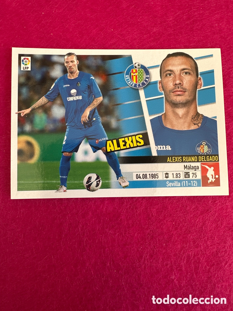 Football Stickers: ALEXIS (GETAFE)6B COLOCA LIGA ESTE 2013-2014 13 14 NUNCA PEGADO SIN PEGAR