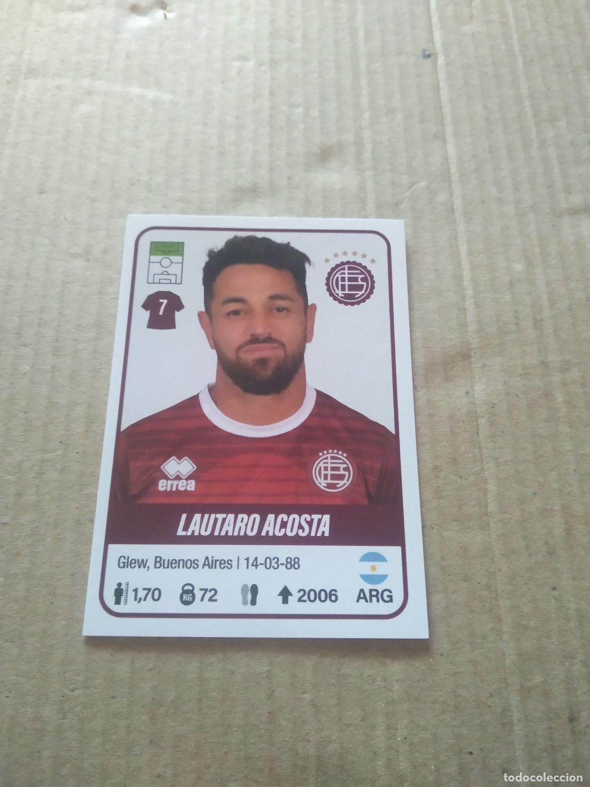 Fu&szlig;ball-Sticker: 290 LAUTARO ACOSTA LANUS CROMO FUTBOL ARGENTINO PANINI LIGA ARGENTINA 2023