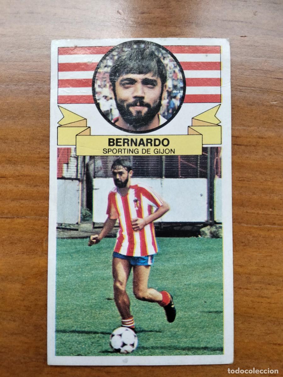 Cartes &agrave; collectionner de Football: Bernardo fichaje n 38 Sporting Gij&oacute;n cromo &aacute;lbum liga Este 85 86
