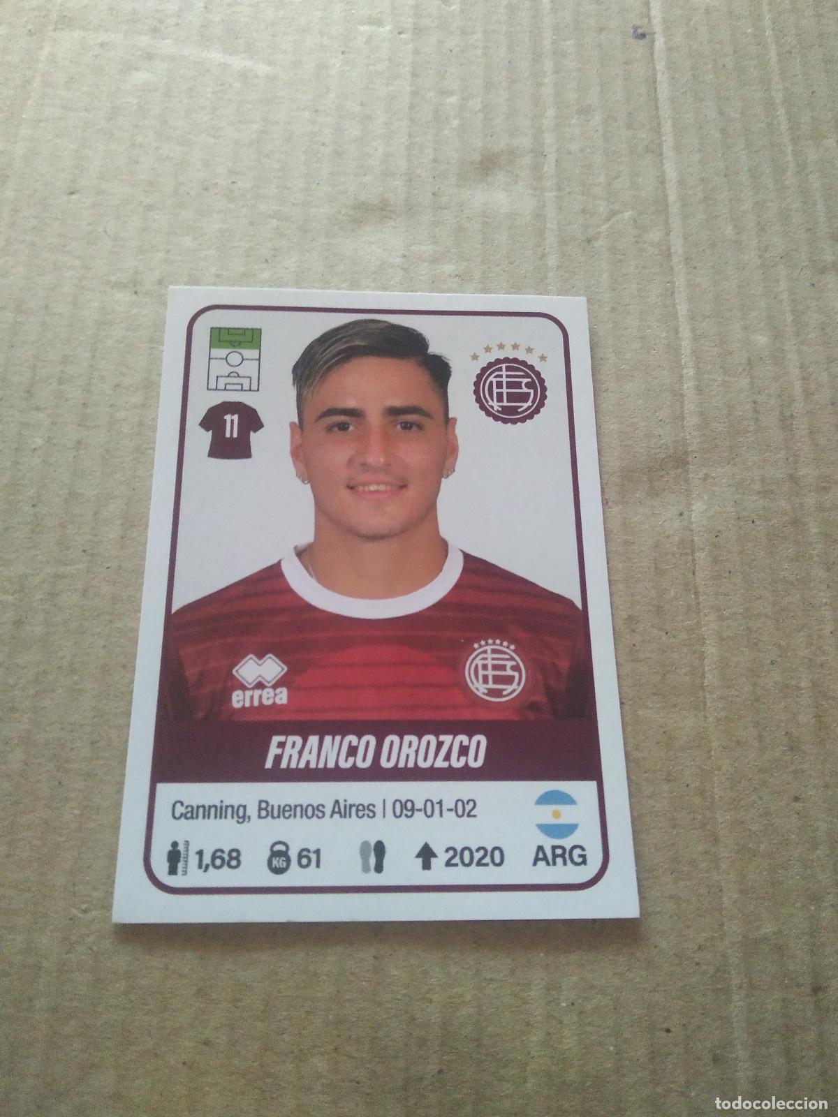 Figurine di Calcio: 292 FRANCO OROZCO LANUS CROMO FUTBOL ARGENTINO PANINI LIGA ARGENTINA 2023