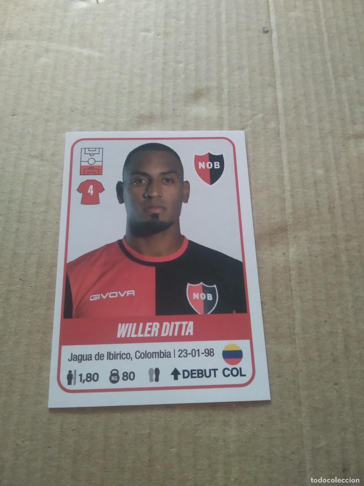 Cartes &agrave; collectionner de Football: 296 WILLER DITTA NEWELL'S CROMO FUTBOL ARGENTINO PANINI LIGA ARGENTINA 2023