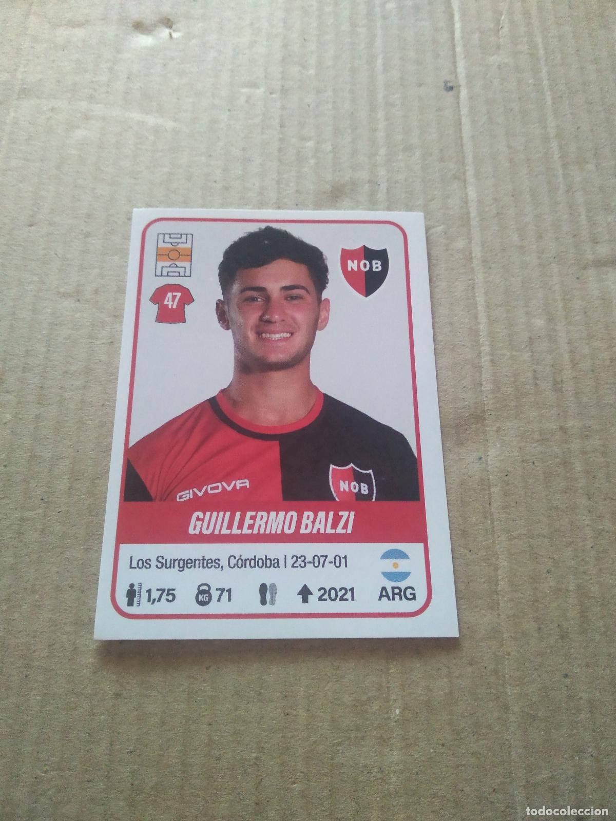 Cromos de F&uacute;tbol: 302 GUILLERMO BALZI NEWELL'S CROMO FUTBOL ARGENTINO PANINI LIGA ARGENTINA 2023