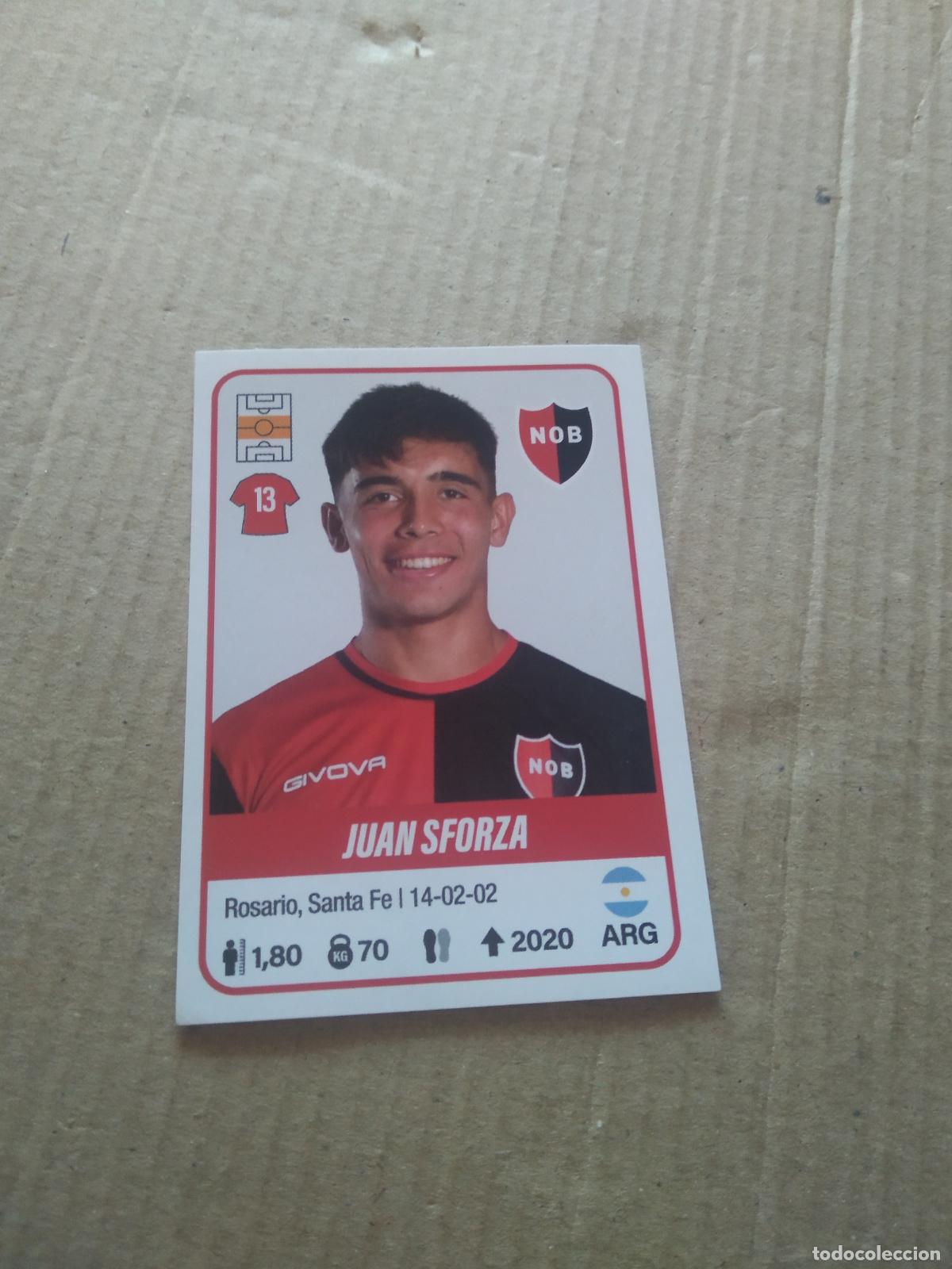 Cromos de F&uacute;tbol: 304 JUAN SFORZA NEWELL'S CROMO FUTBOL ARGENTINO PANINI LIGA ARGENTINA 2023