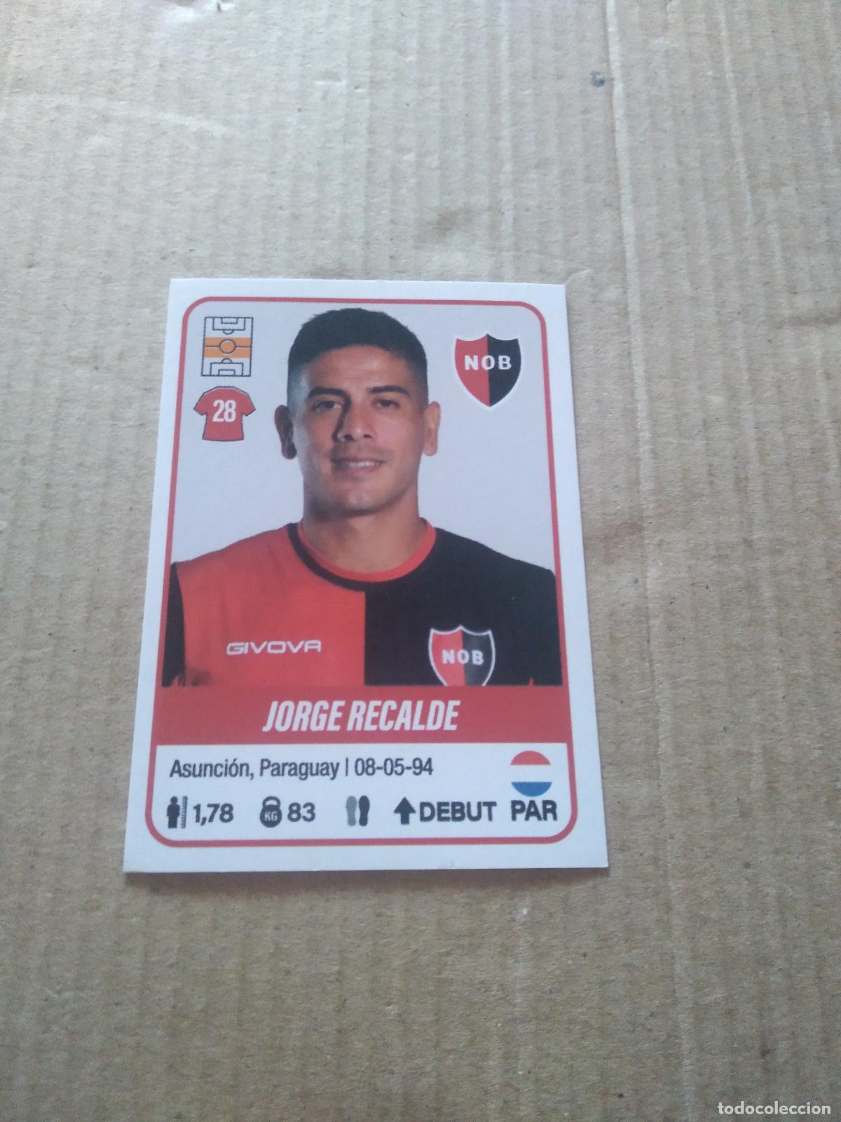 Cromos de F&uacute;tbol: 305 JORGE RECALDE NEWELL'S CROMO FUTBOL ARGENTINO PANINI LIGA ARGENTINA 2023