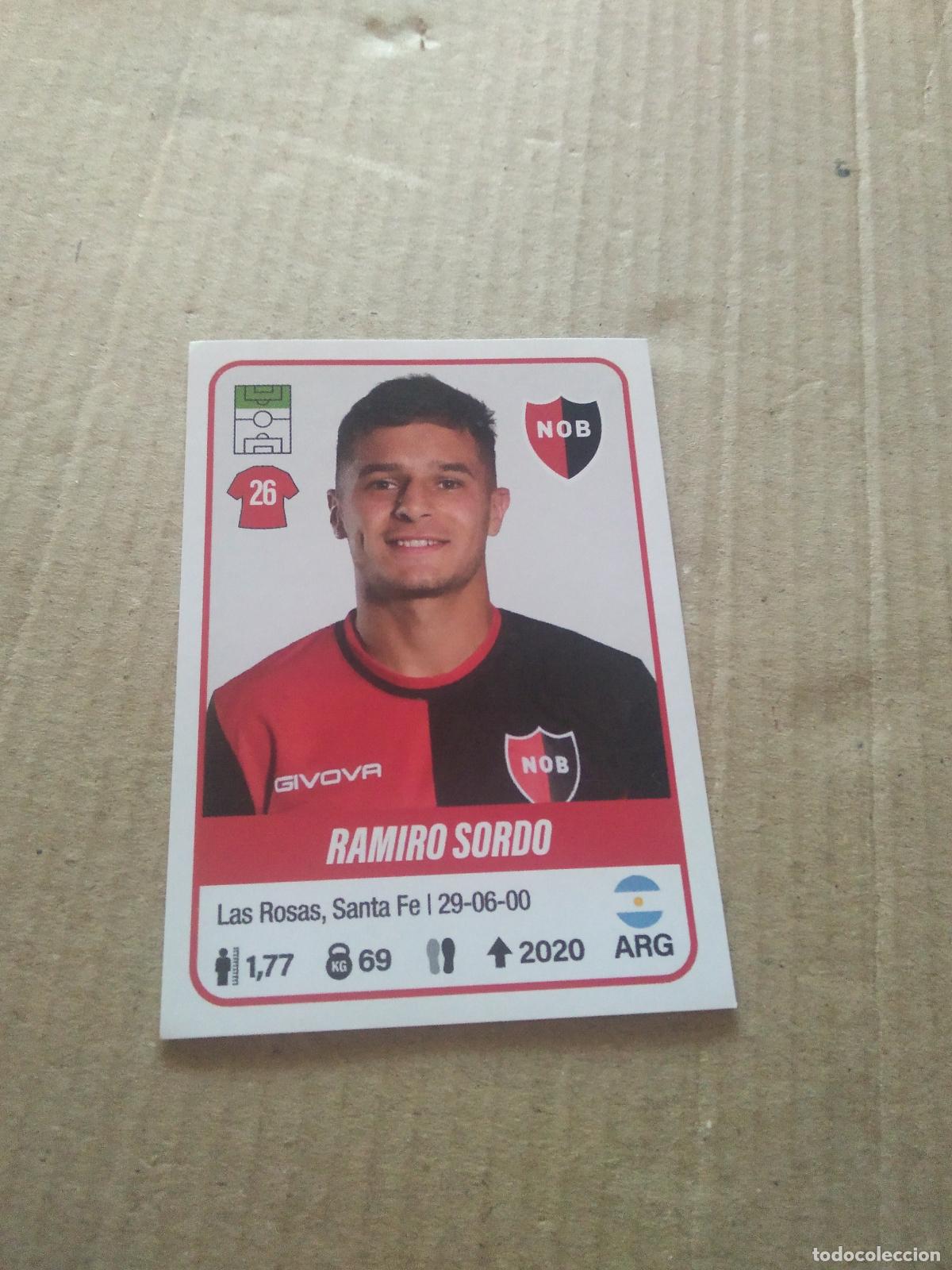 Cromos de F&uacute;tbol: 308 RAMIRO SORDO NEWELL'S CROMO FUTBOL ARGENTINO PANINI LIGA ARGENTINA 2023