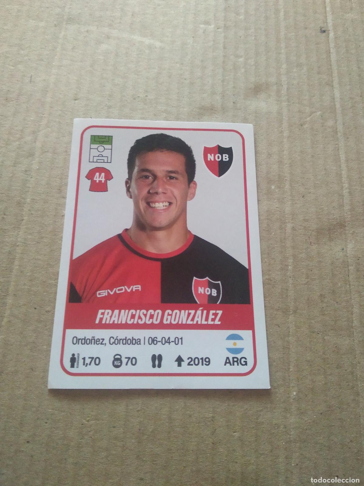Cromos de F&uacute;tbol: 309 FRANCISCO GONZALEZ NEWELL'S CROMO FUTBOL ARGENTINO PANINI LIGA ARGENTINA 2023