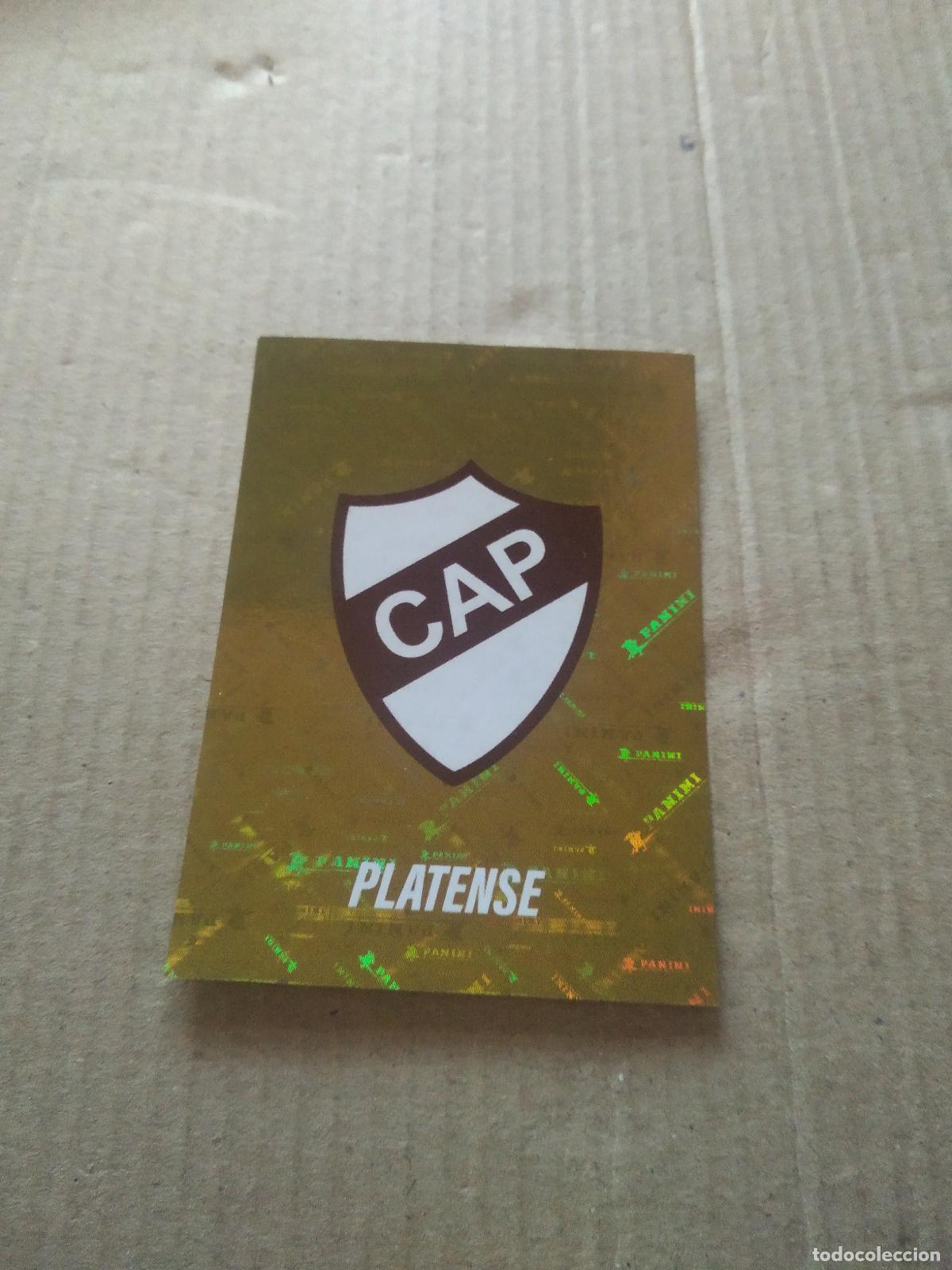 Cromos de F&uacute;tbol: 310 ESCUDO PLATENSE CROMO FUTBOL ARGENTINO PANINI LIGA ARGENTINA 2023