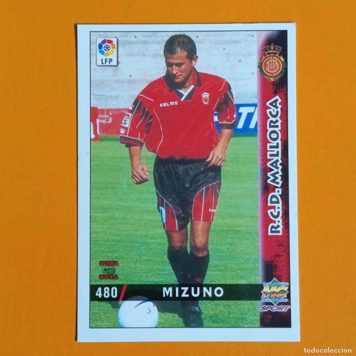 Cromos de F&uacute;tbol: 480 MIZUNO. &Uacute;LTIMA HORA. REAL MALLORCA. LAS FICHAS DE LA LIGA 98-99. MUNDICROMO