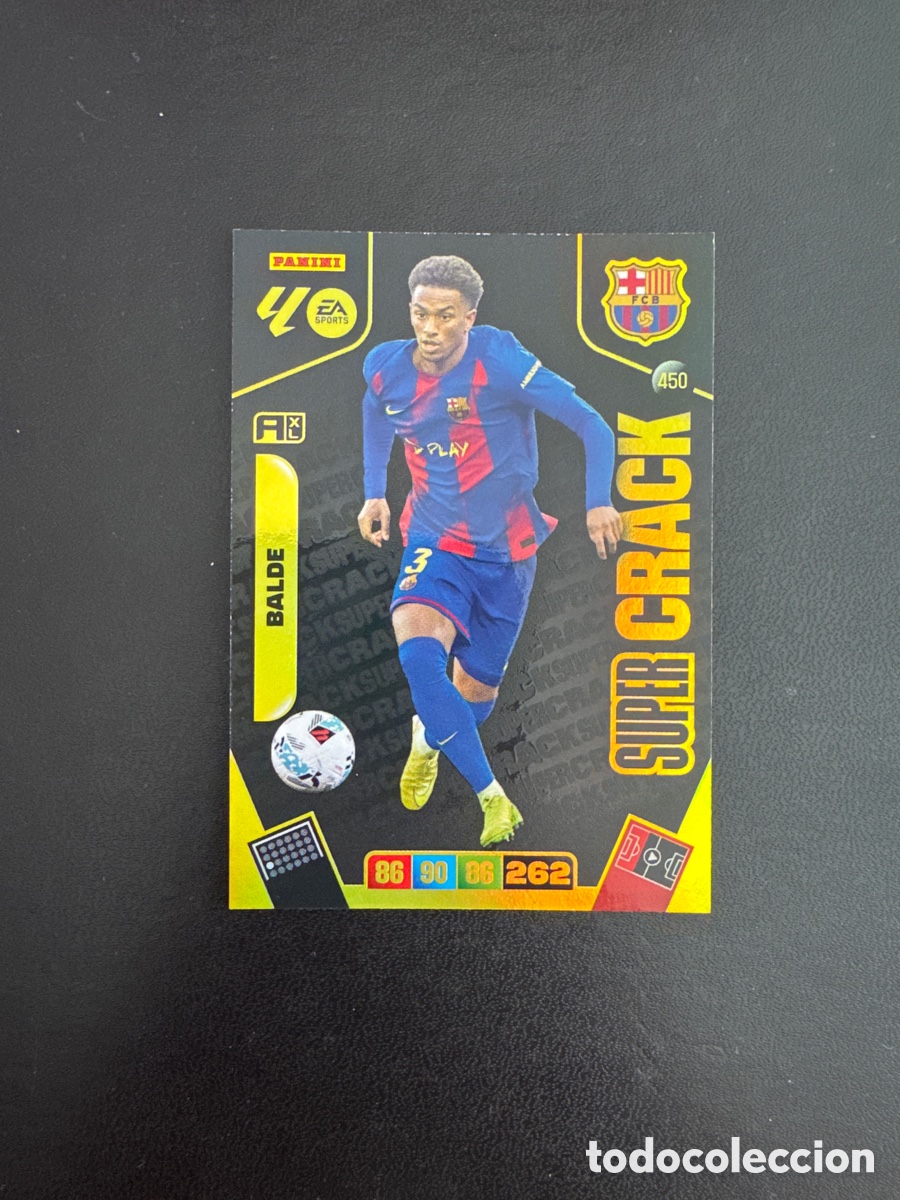 Cromos de F&uacute;tbol: BALDE SUPERCRACK NUMERO 450 ADRENALYN 2025 2026