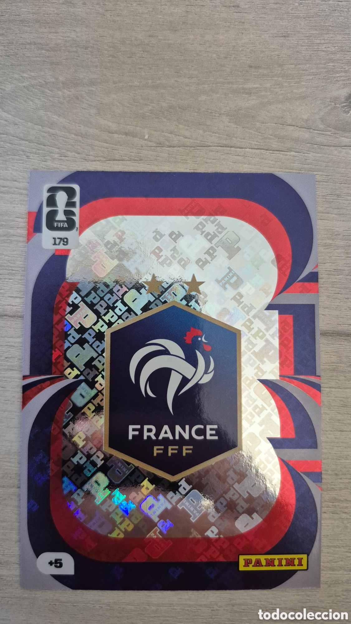 Cromos de F&uacute;tbol: N&deg;179 Escudo Francia Adrenalyn FIFA World Cup 26