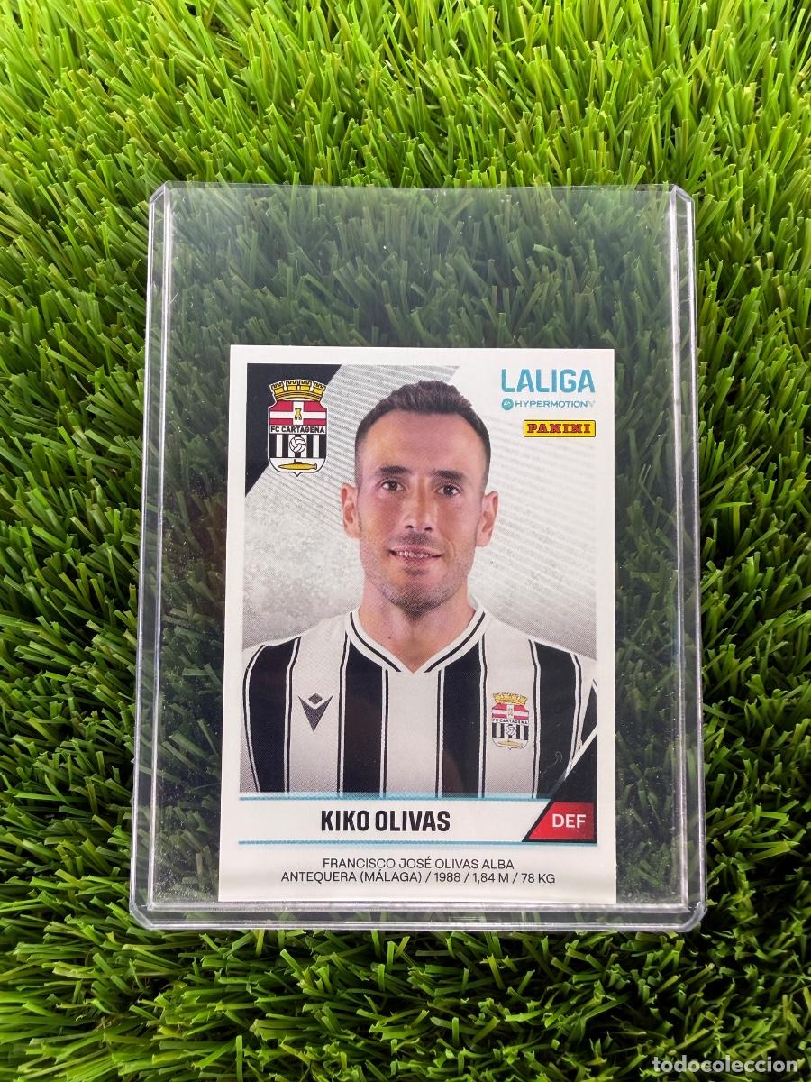 Cromos de F&uacute;tbol: N&ordm; 86 Kiko Olivas FC Cartagena Liga Hypermotion 24 25