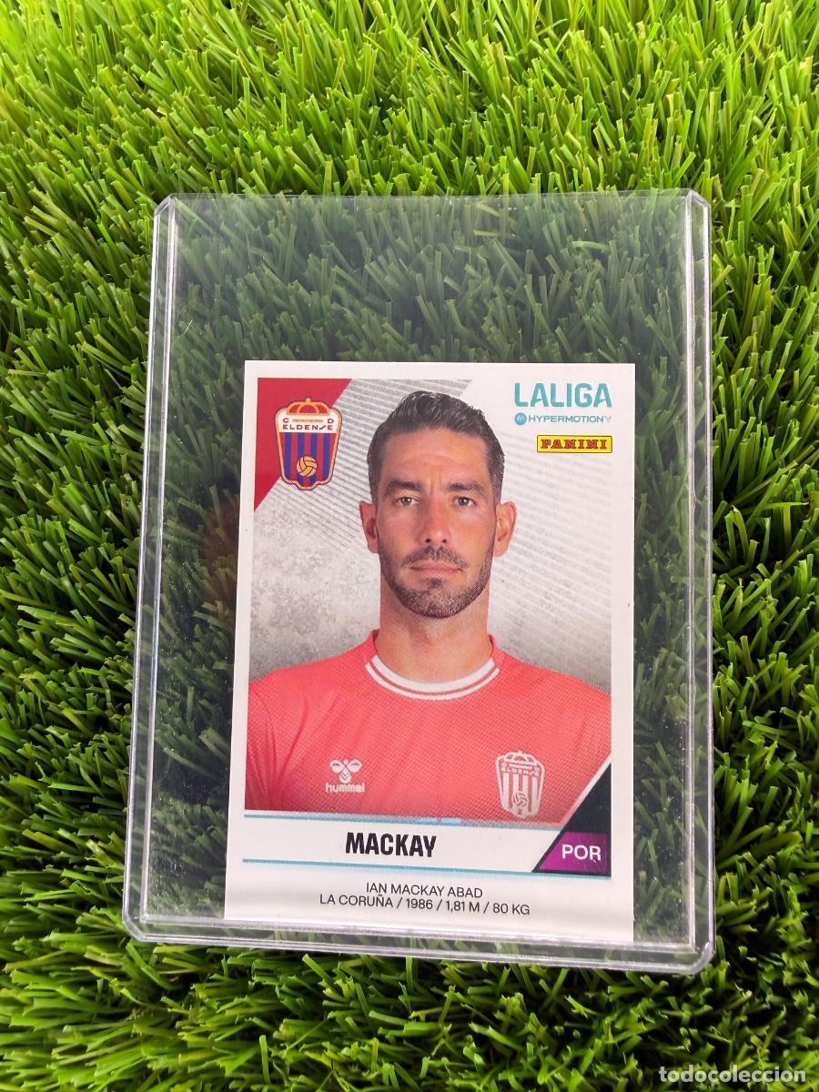 Cromos de F&uacute;tbol: N&ordm; 194 Mackay CD Eldense Liga Hypermotion 24 25