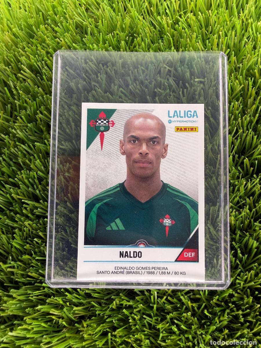 Cromos de F&uacute;tbol: N&ordm; 217 Naldo Racing C Ferrol Liga Hypermotion 24 25