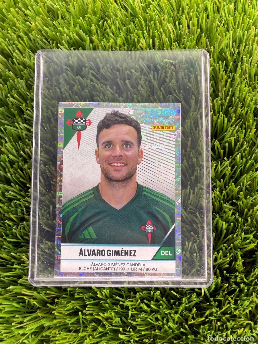Cromos de F&uacute;tbol: N&ordm; 228 &Aacute;lvaro Gim&eacute;nez Racing C Ferrol Liga Hypermotion 24 25