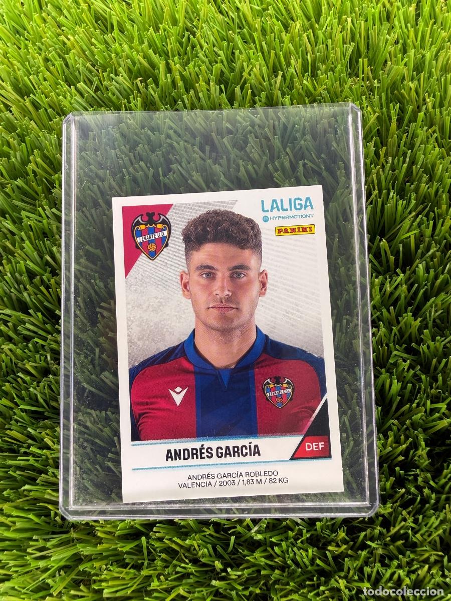 Cromos de F&uacute;tbol: N&ordm; 272 Andr&eacute;s Garc&iacute;a Levante UD Liga Hypermotion 24 25
