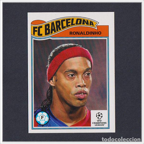Cromos de F&uacute;tbol: TOPPS LIVING SET 2026 RONALDINHO 2005 2006 874 BARCELONA COLECCI&Oacute;N ALBUM LIGA - NO ESTE MEGACRACKS