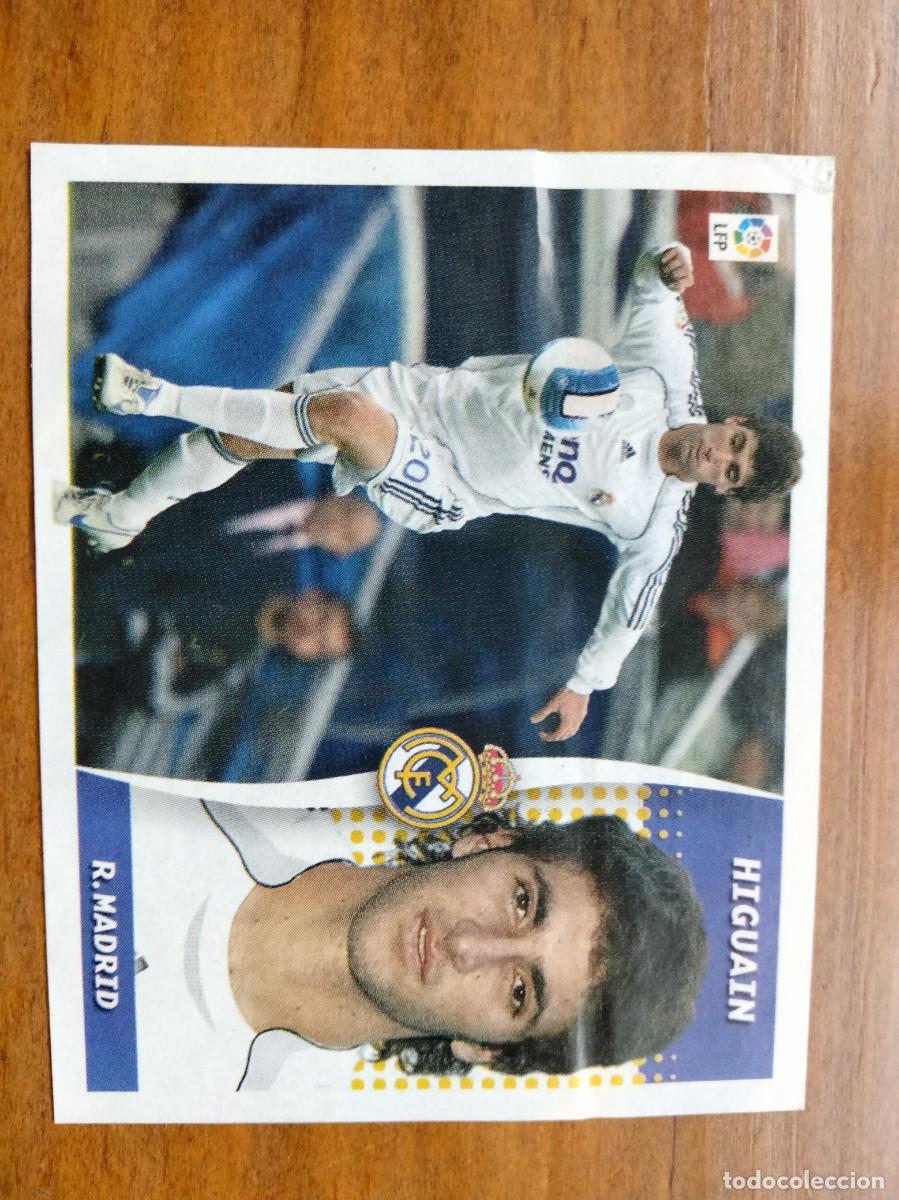 Cromos de F&uacute;tbol: Higua&iacute;n Real Madrid rookie mercado invierno recortado &aacute;lbum liga Este Panini 06 07 2006 2007