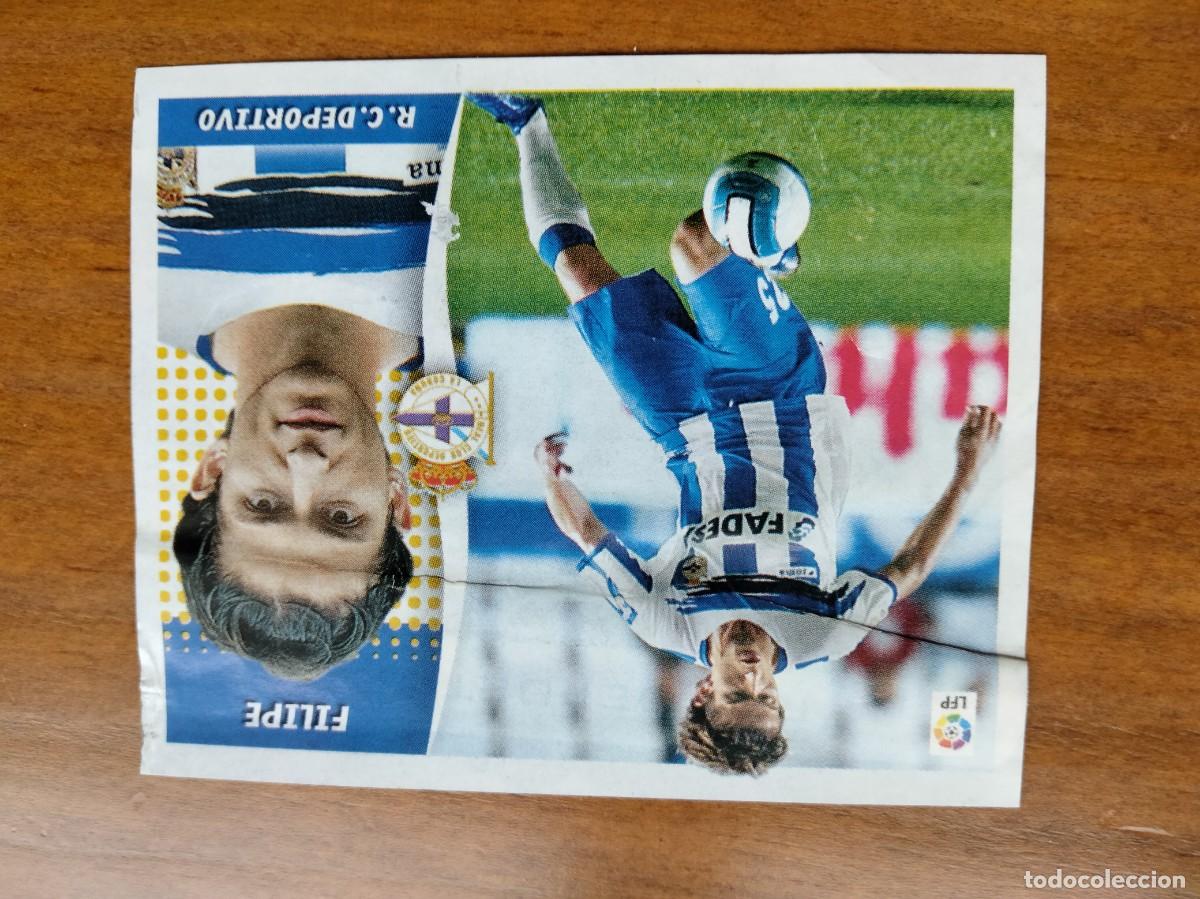 Cromos de F&uacute;tbol: Filipe Luis Deportivo mercado invierno recortado &aacute;lbum liga Este Panini 06 07 2006 2007