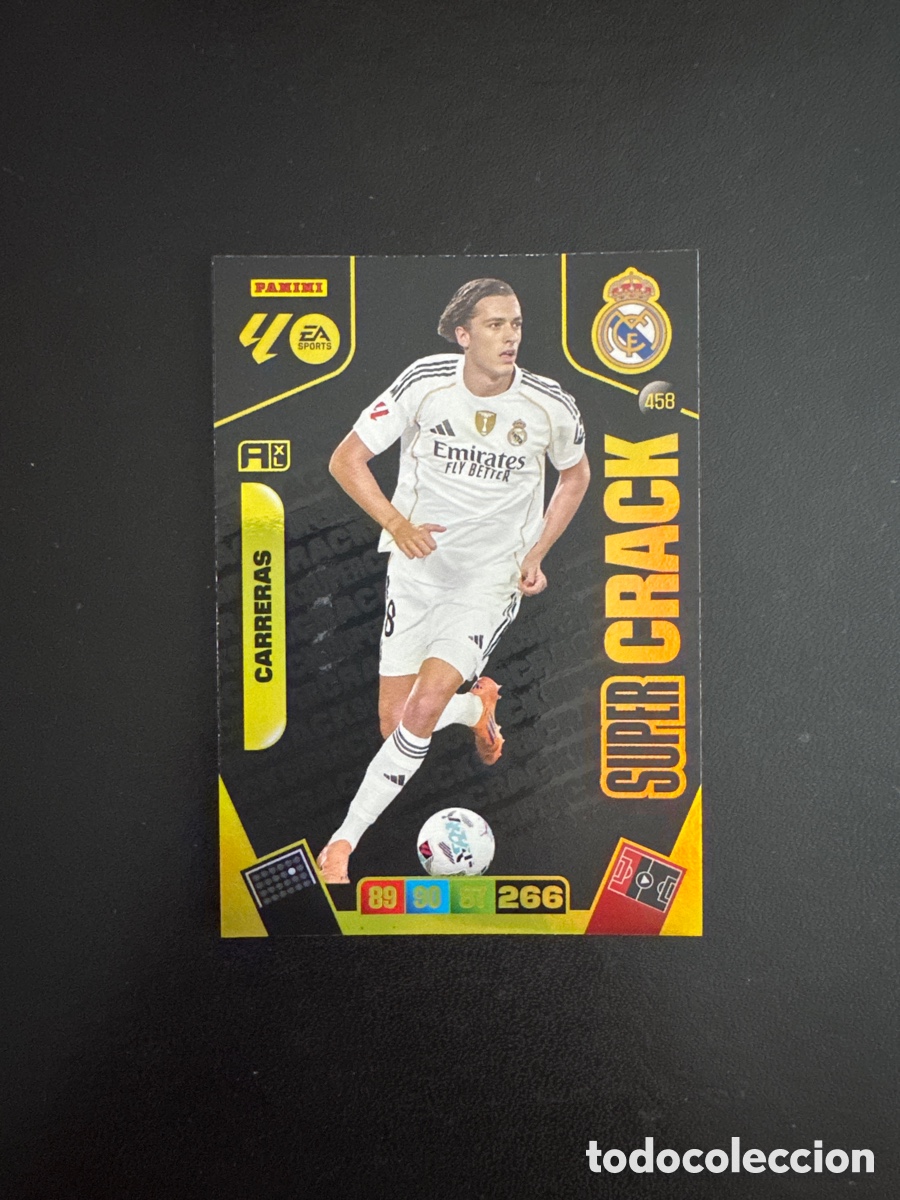 Cromos de F&uacute;tbol: CARRERAS SUPERCRACK NUMERO 458 ADRENALYN 2025 2026