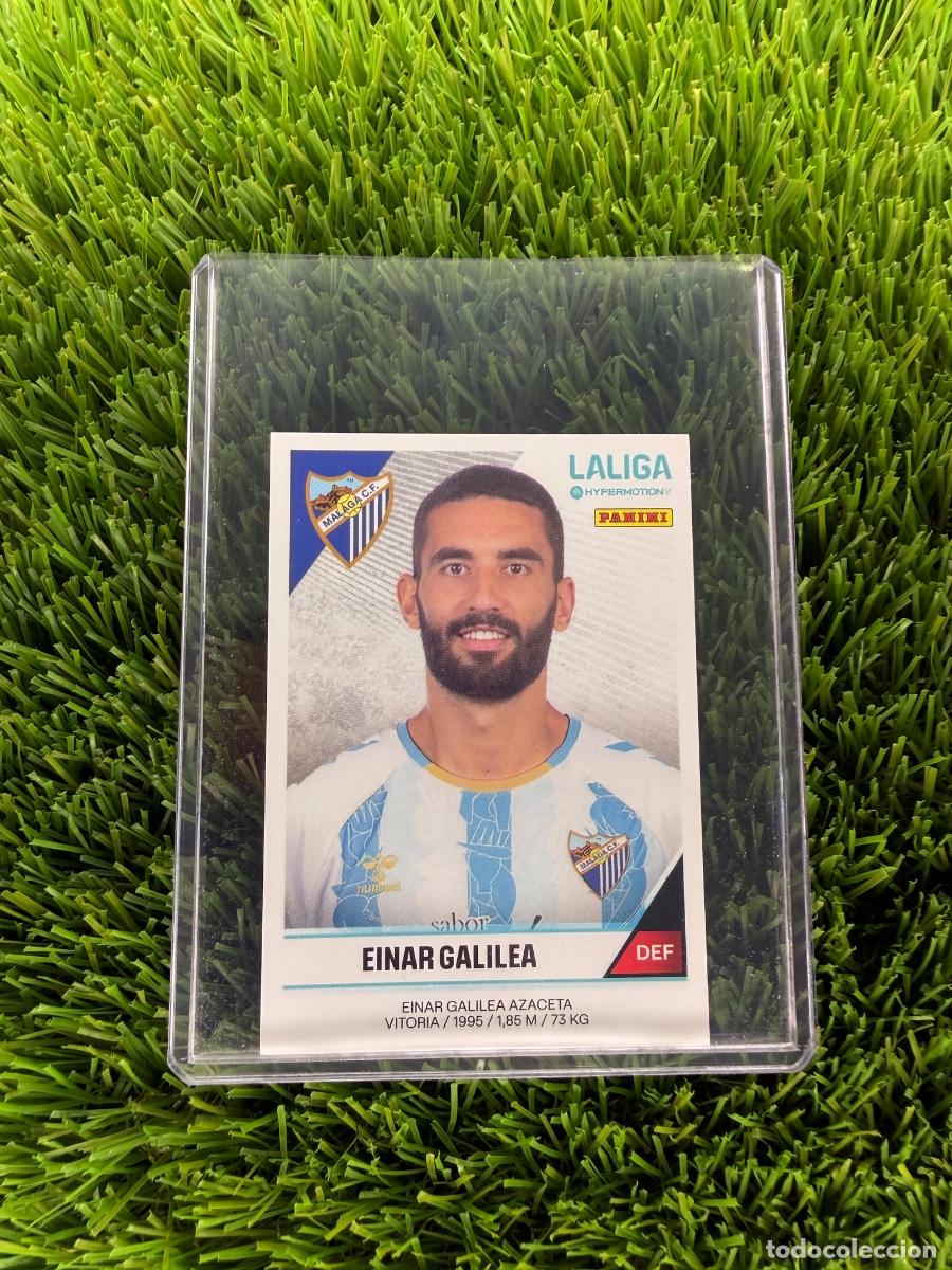 Cromos de F&uacute;tbol: N&ordm; 294 Einar Galilea M&aacute;laga CF Liga Hypermotion 24 25