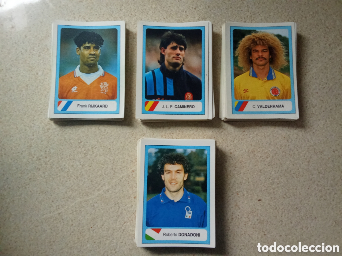Cromos de F&uacute;tbol: LOTE 136 CROMOS MUNDIAL USA 94 EDITORIAL ESTADIO SIN PEGAR