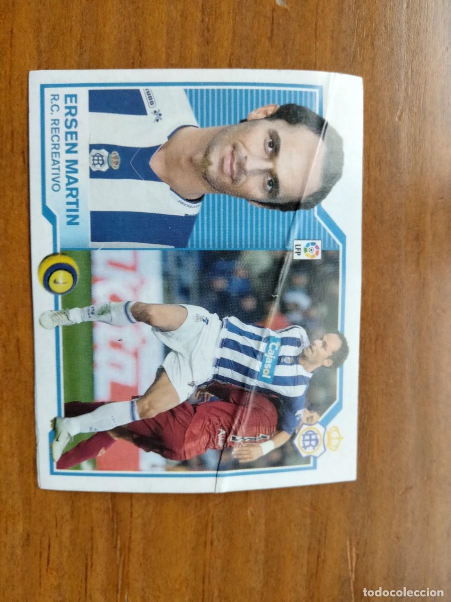 Cromos de F&uacute;tbol: Ersen Mart&iacute;n mercado invierno &aacute;lbum liga Este Panini 07 08 2007 2008