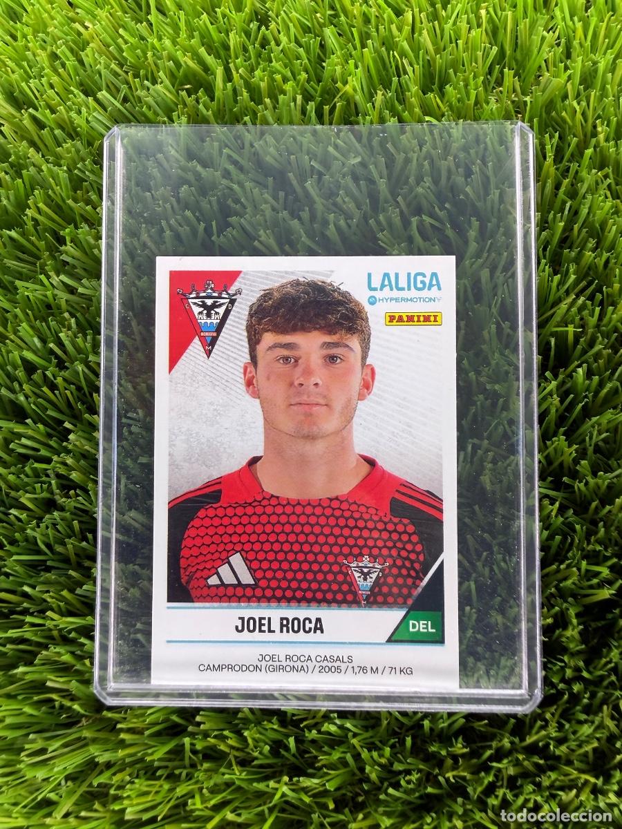 Cromos de F&uacute;tbol: N&ordm; 321 Joel Roca CD Mirand&eacute;s Liga Hypermotion 24 25