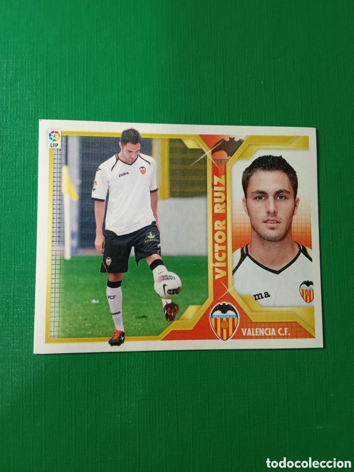 Cromos de F&uacute;tbol: VICTOR RUIZ VALENCIA FICHAJE 53 LIGA ESTE 2011 2012 11-12 SIN PEGAR