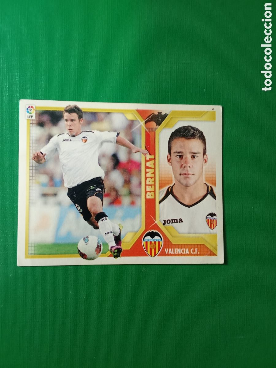 Cromos de F&uacute;tbol: BERNAT VALENCIA COLOCA LIGA ESTE 2011 2012 11-12 SIN PEGAR