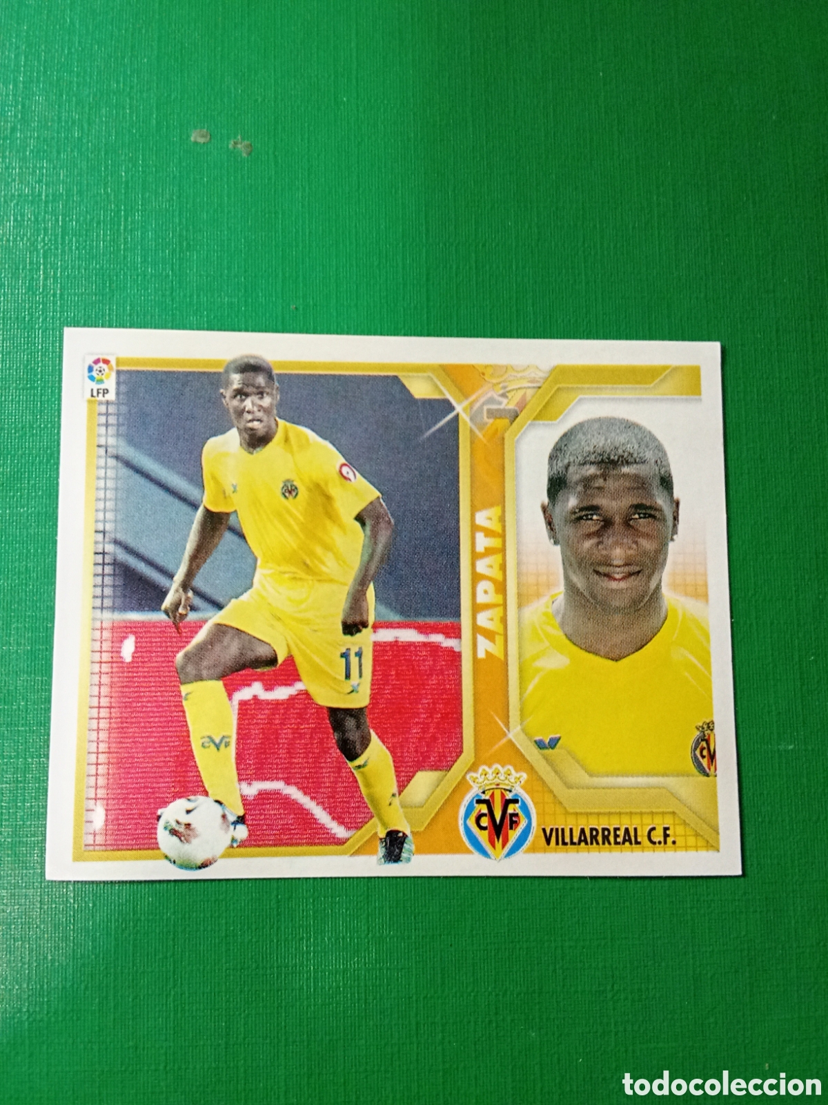 Cromos de F&uacute;tbol: ZAPATA VILLARREAL FICHAJE 21 LIGA ESTE 2011 2012 11-12 SIN PEGAR