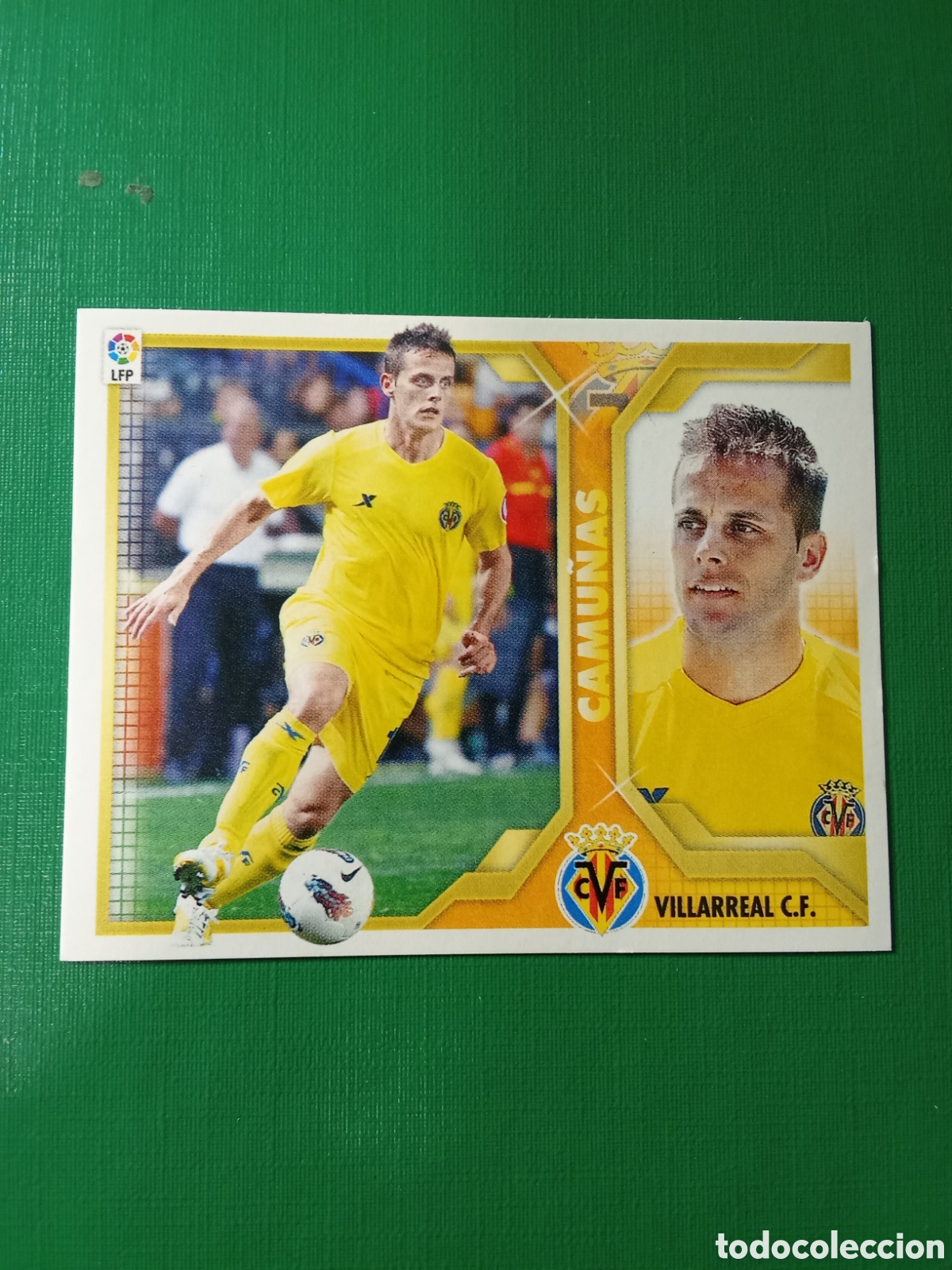 Cromos de F&uacute;tbol: CAMU&Ntilde;AS VILLARREAL COLOCA LIGA ESTE 2011 2012 11-12 SIN PEGAR