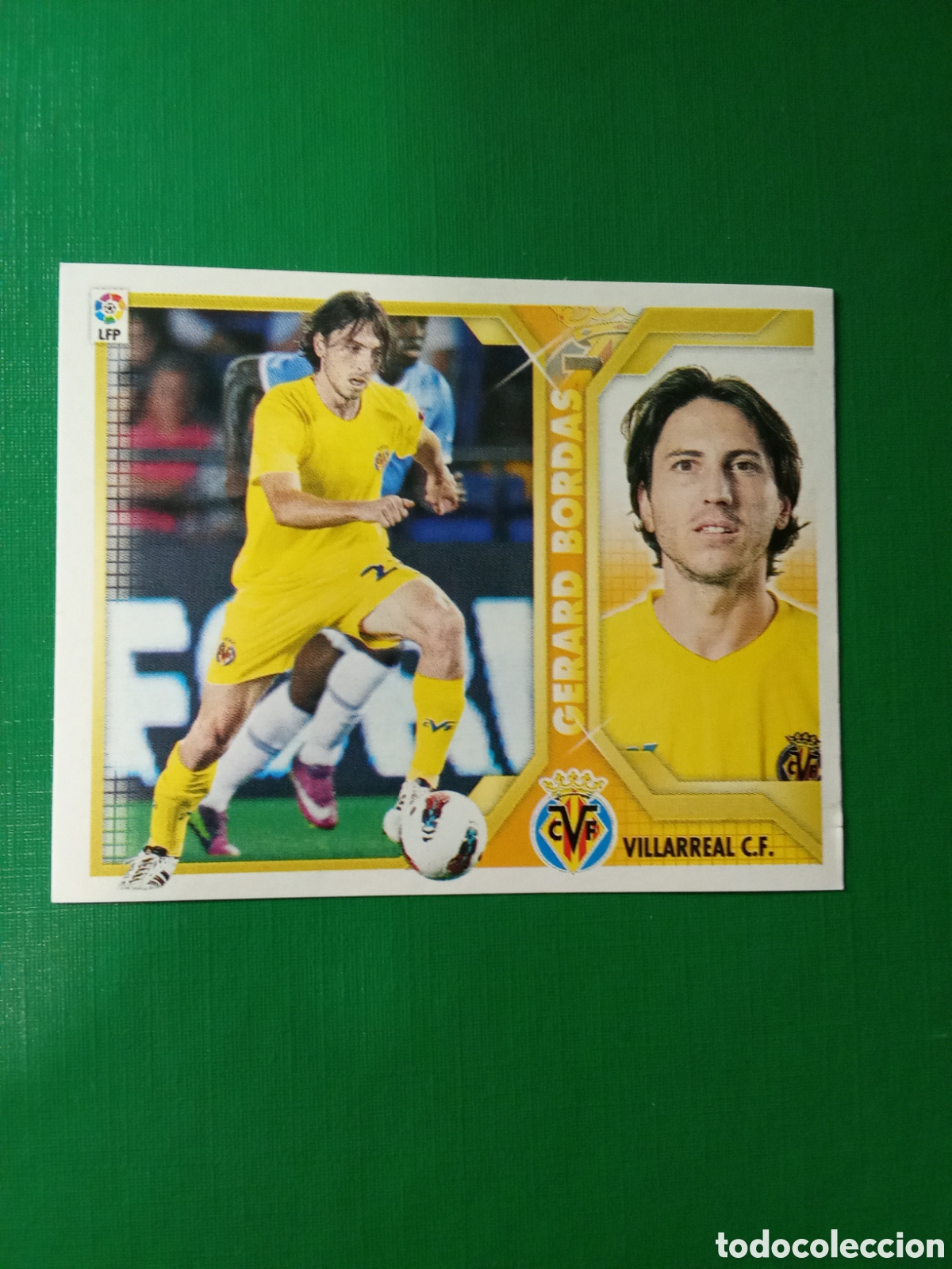 Cromos de F&uacute;tbol: GERARD BORDAS VILLARREAL COLOCA LIGA ESTE 2011 2012 11-12 SIN PEGAR