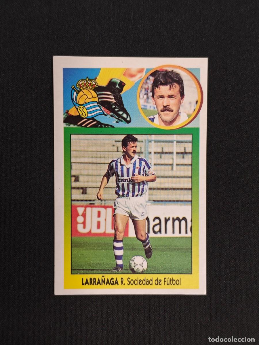 Fu&szlig;ball-Sticker: CROMO LIGA ESTE LARRA&Ntilde;AGA REAL SOCIEDAD NUNCA PEGADO SIN PEGAR 93 94 1993 1994 RA526