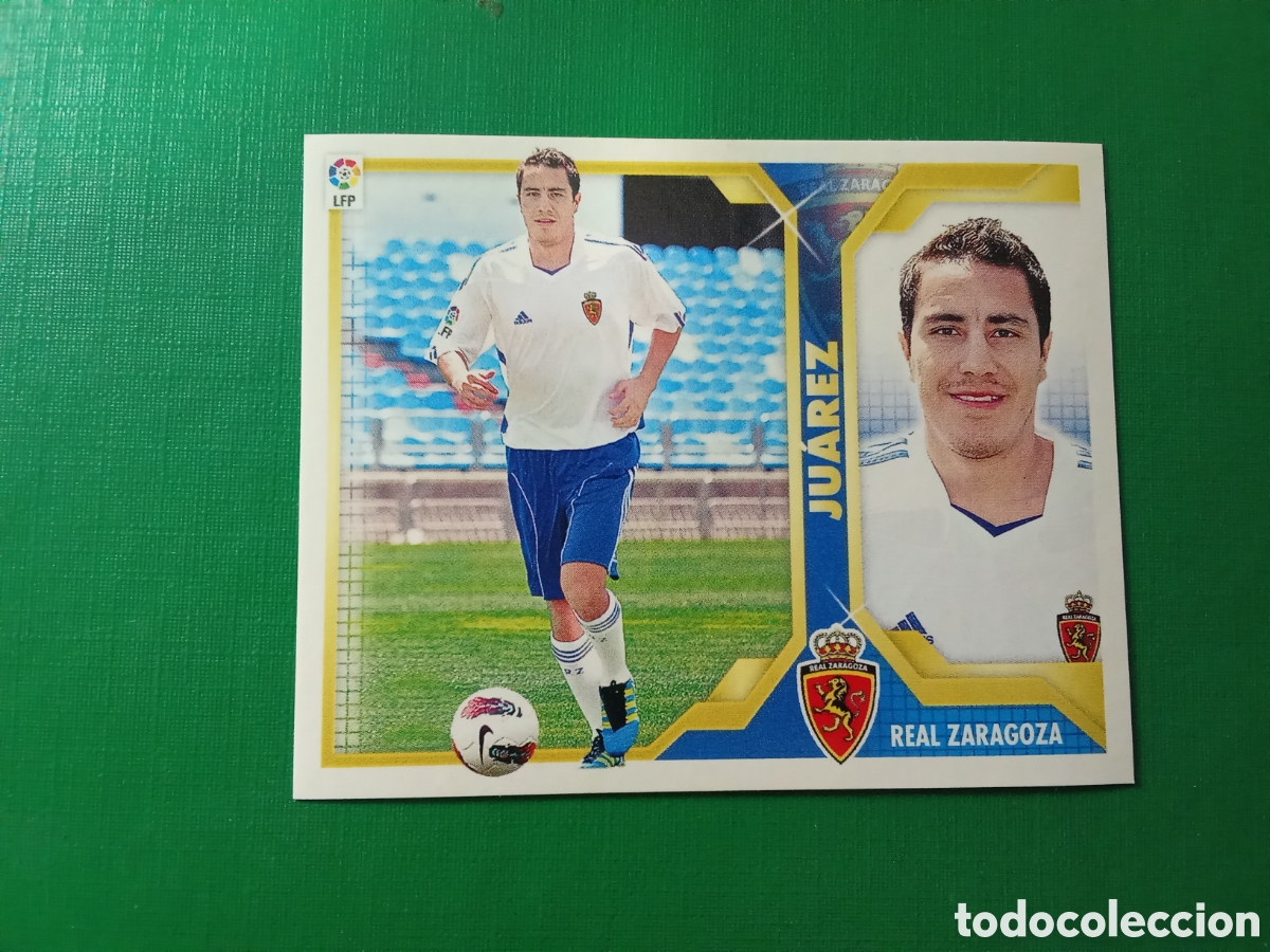 Cromos de F&uacute;tbol: JUAREZ ZARAGOZA COLOCA LIGA ESTE 2011 2012 11-12 SIN PEGAR