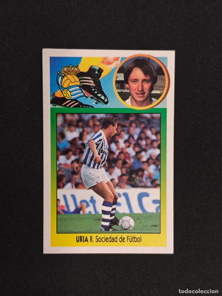 Cromos de F&uacute;tbol: CROMO LIGA ESTE URIA REAL SOCIEDAD NUNCA PEGADO SIN PEGAR 93 94 1993 1994 RA526