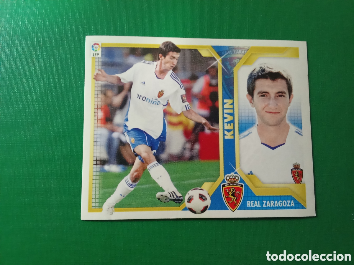 Cromos de F&uacute;tbol: KEVIN ZARAGOZA COLOCA LIGA ESTE 2011 2012 11-12 SIN PEGAR