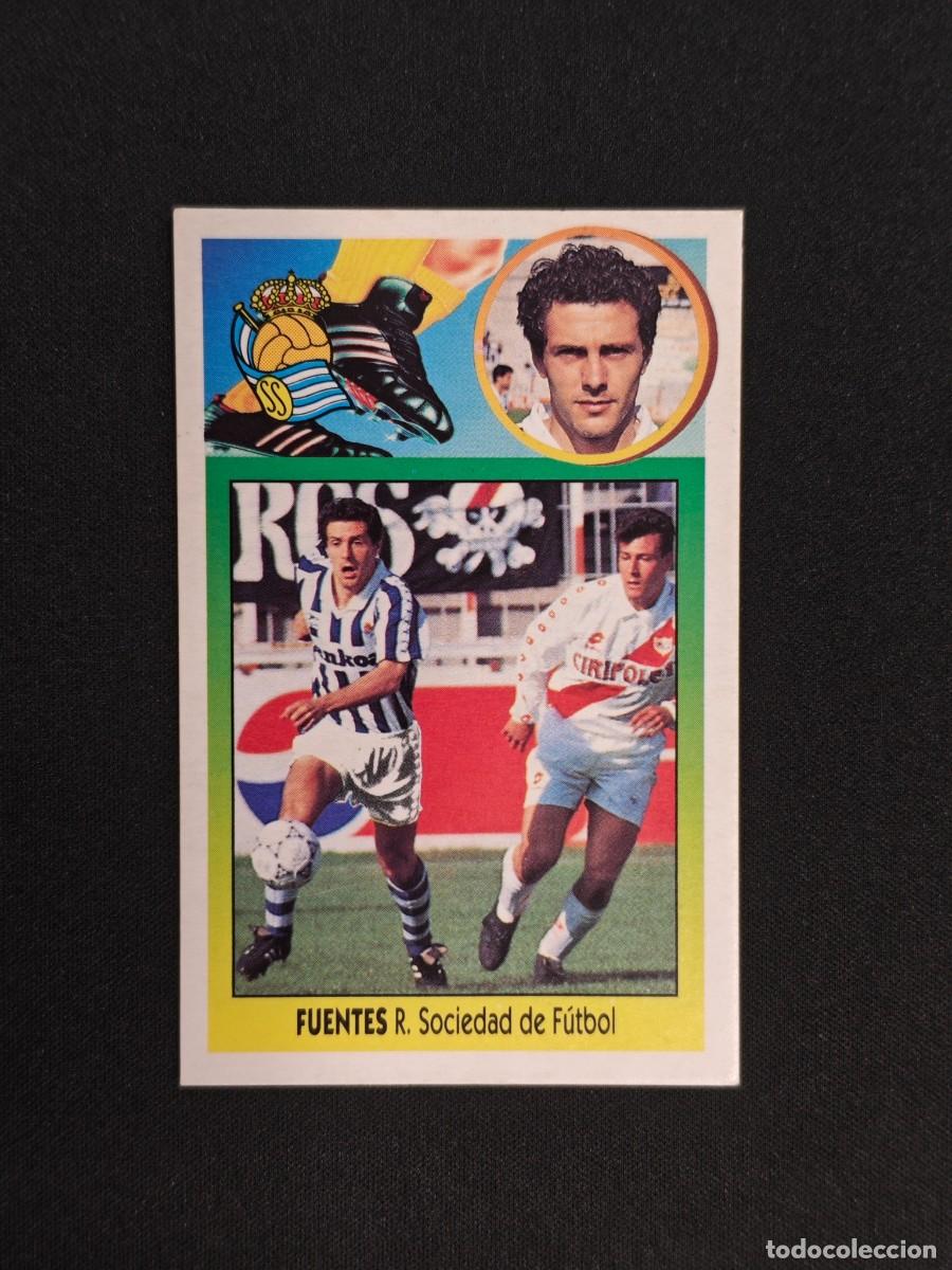Cromos de F&uacute;tbol: CROMO LIGA ESTE FUENTES REAL SOCIEDAD NUNCA PEGADO SIN PEGAR 93 94 1993 1994 RA526
