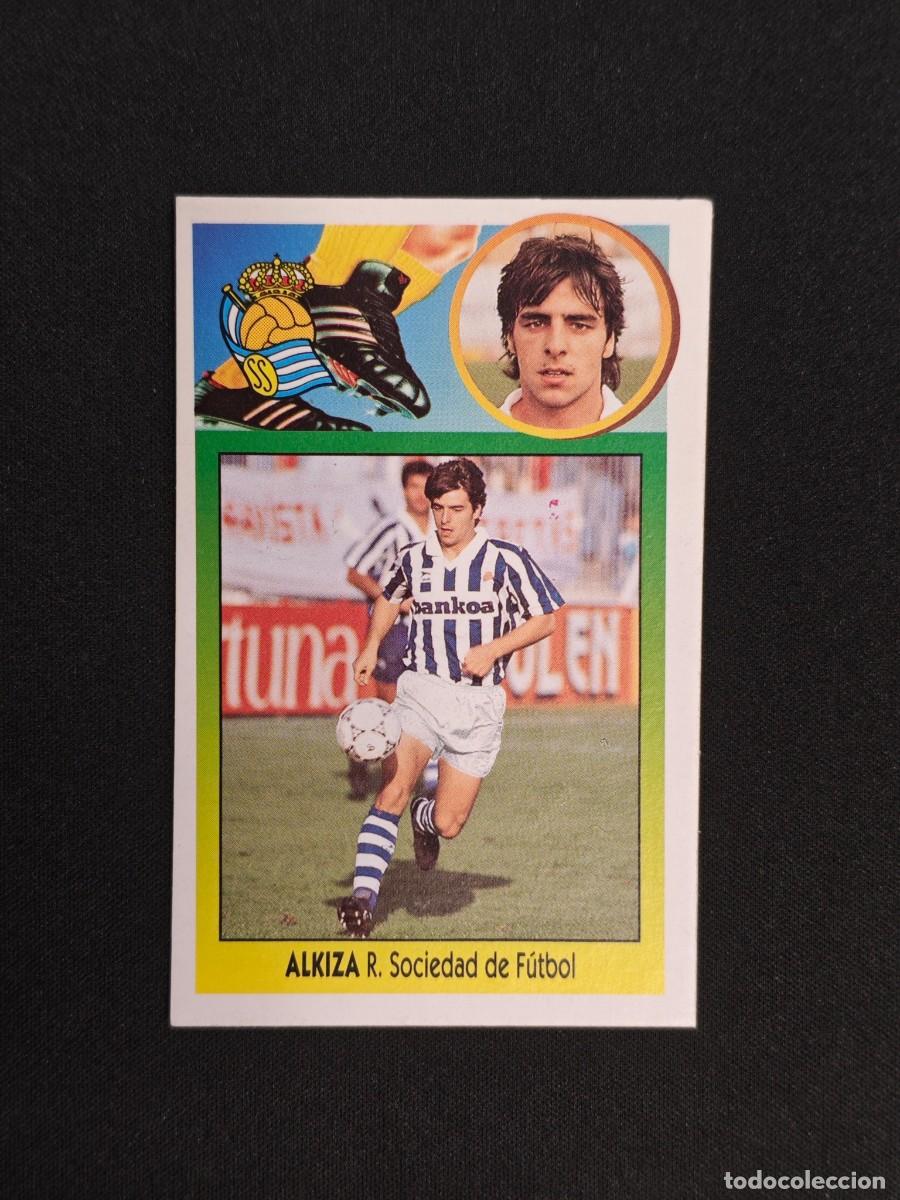 Cromos de F&uacute;tbol: CROMO LIGA ESTE ALKIZA REAL SOCIEDAD NUNCA PEGADO SIN PEGAR 93 94 1993 1994 RA526