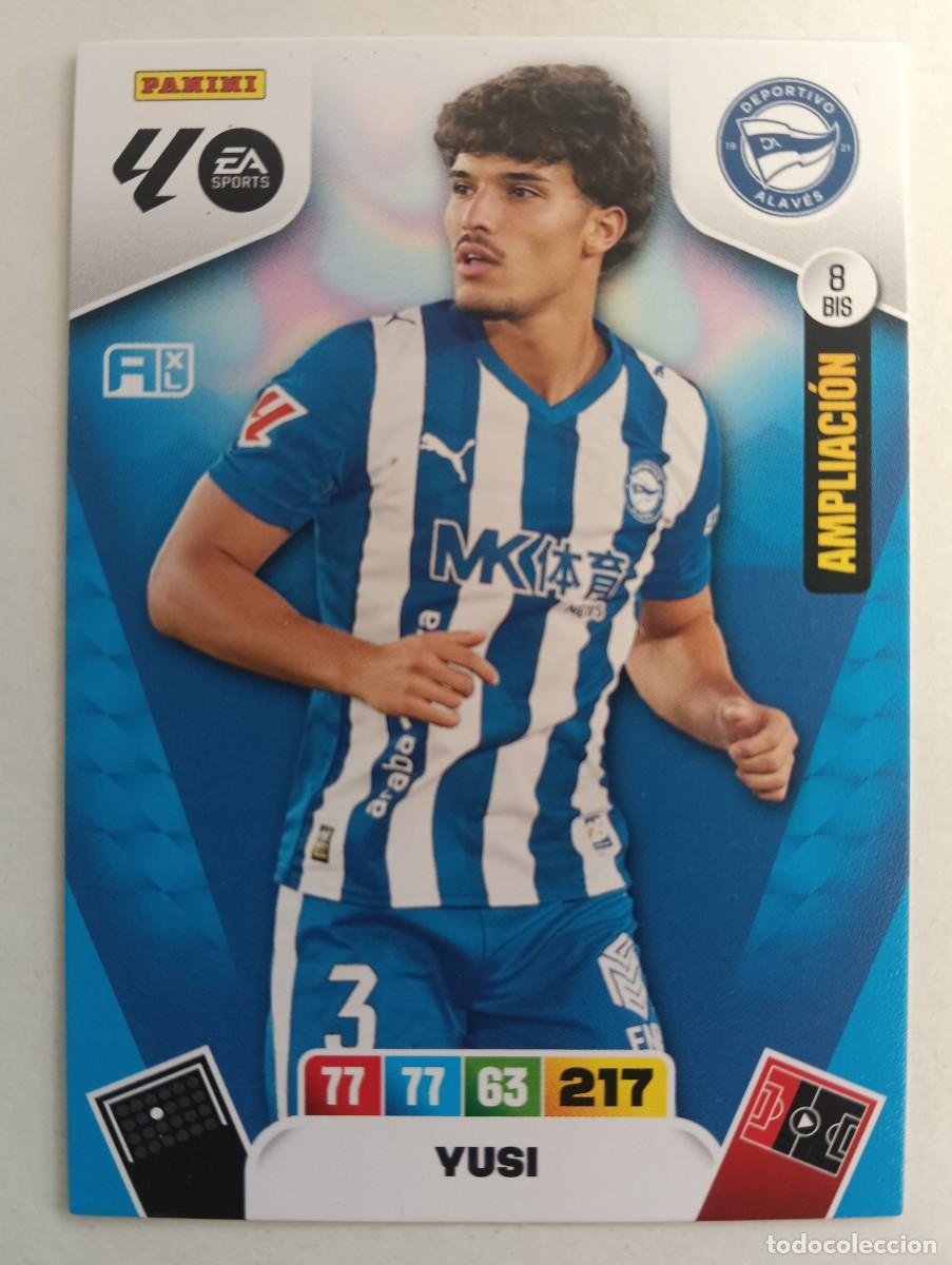 Cromos de F&uacute;tbol: Adrenanlyn 25/26 - Yusi - N&deg; 8 bis - Alav&eacute;s ( Ampliaci&oacute;n)