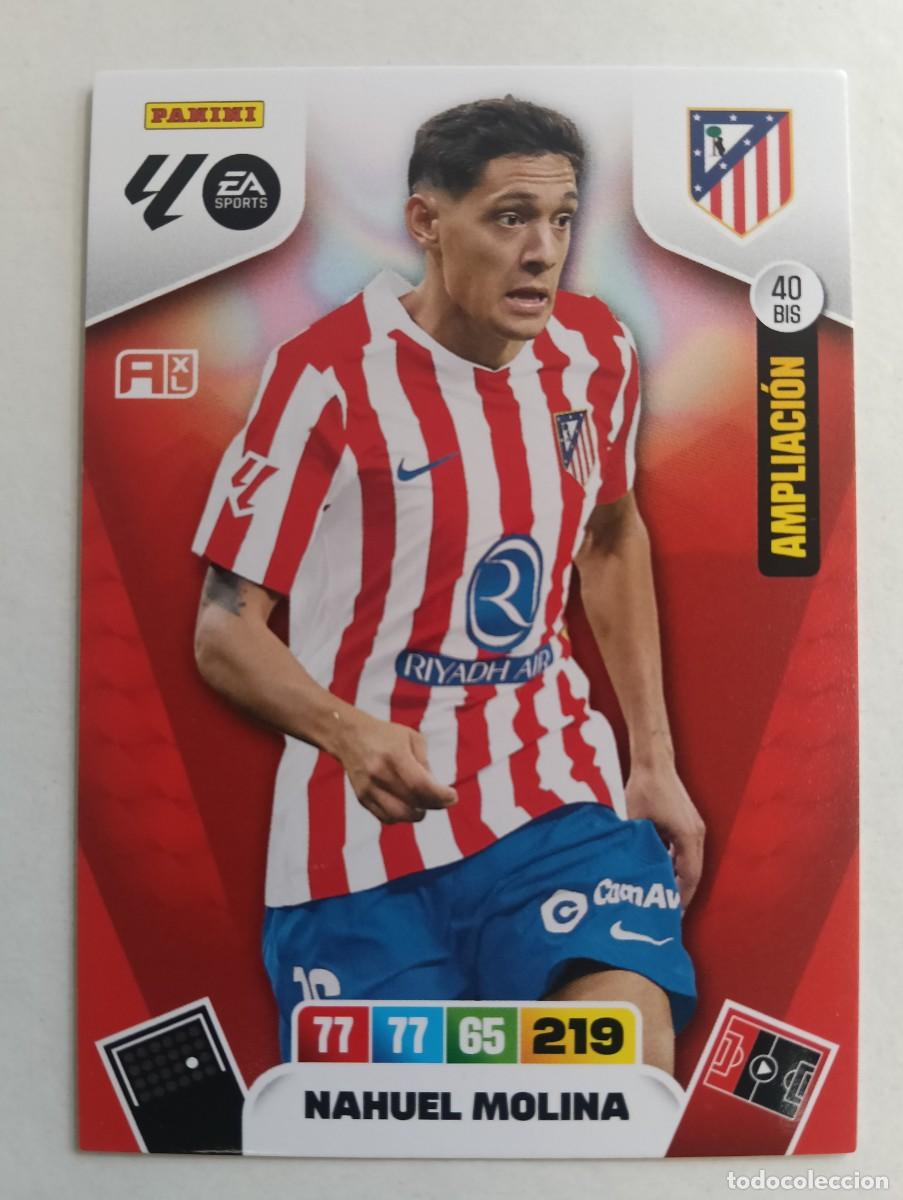 Cromos de F&uacute;tbol: Adrenanlyn 25/26 - Mahuel Molina - N&deg; 40 bis - Atl&eacute;tico ( Ampliaci&oacute;n)