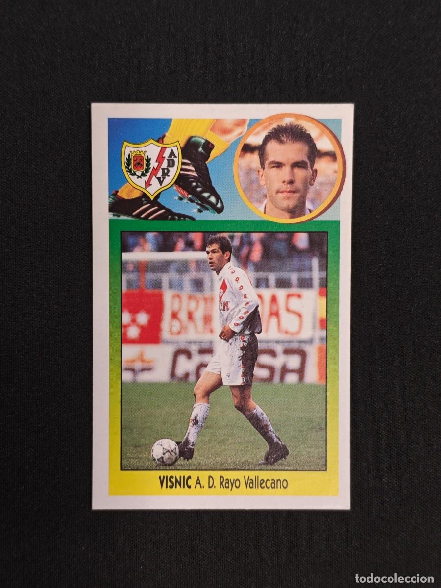 Cartes &agrave; collectionner de Football: CROMO LIGA ESTE VISNIC RAYO VALLECANO NUNCA PEGADO SIN PEGAR 93 94 1993 1994 RA526