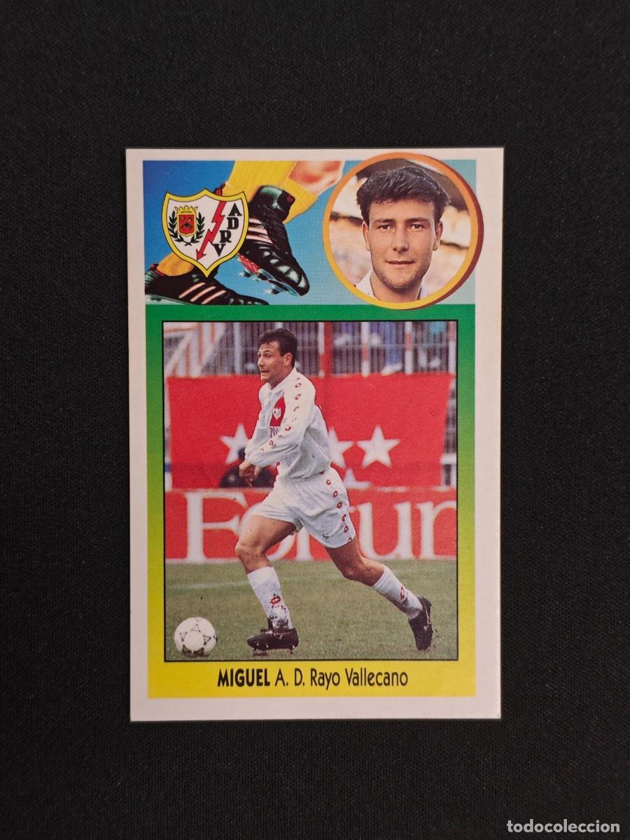 Cartes &agrave; collectionner de Football: CROMO LIGA ESTE MIGUEL RAYO VALLECANO NUNCA PEGADO SIN PEGAR 93 94 1993 1994 RA526