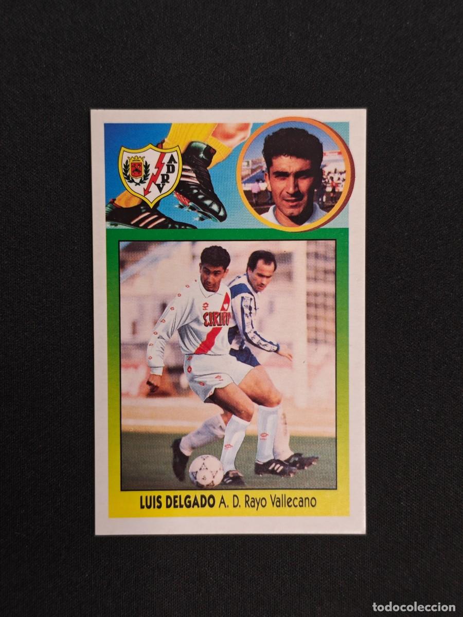 Cromos de F&uacute;tbol: CROMO LIGA ESTE LUIS DELGADO COLOCA RAYO VALLECANO NUNCA PEGADO SIN PEGAR 93 94 1993 1994 RA526