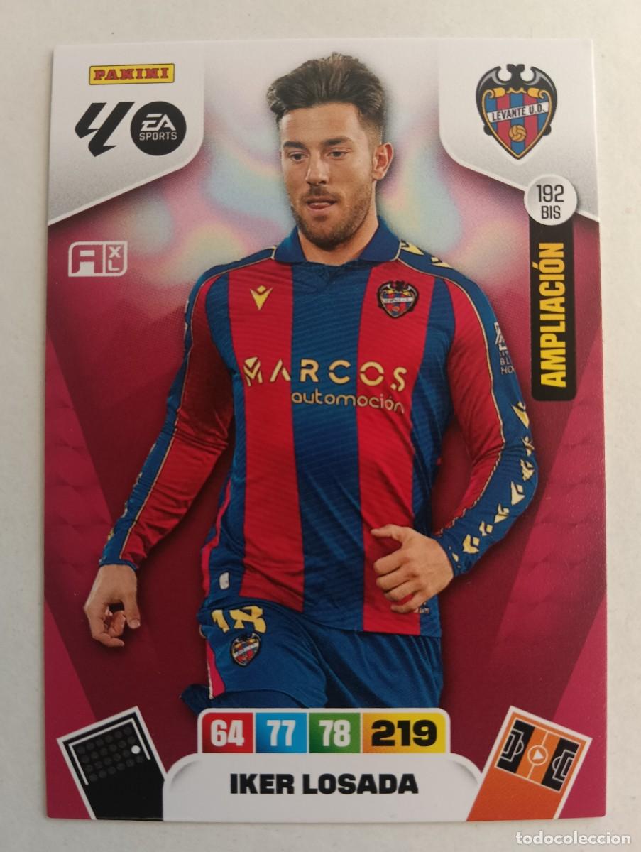 Cromos de F&uacute;tbol: Adrenanlyn 25/26 - Iker Losada - N&deg; 192 bis - Levante ( Ampliaci&oacute;n)