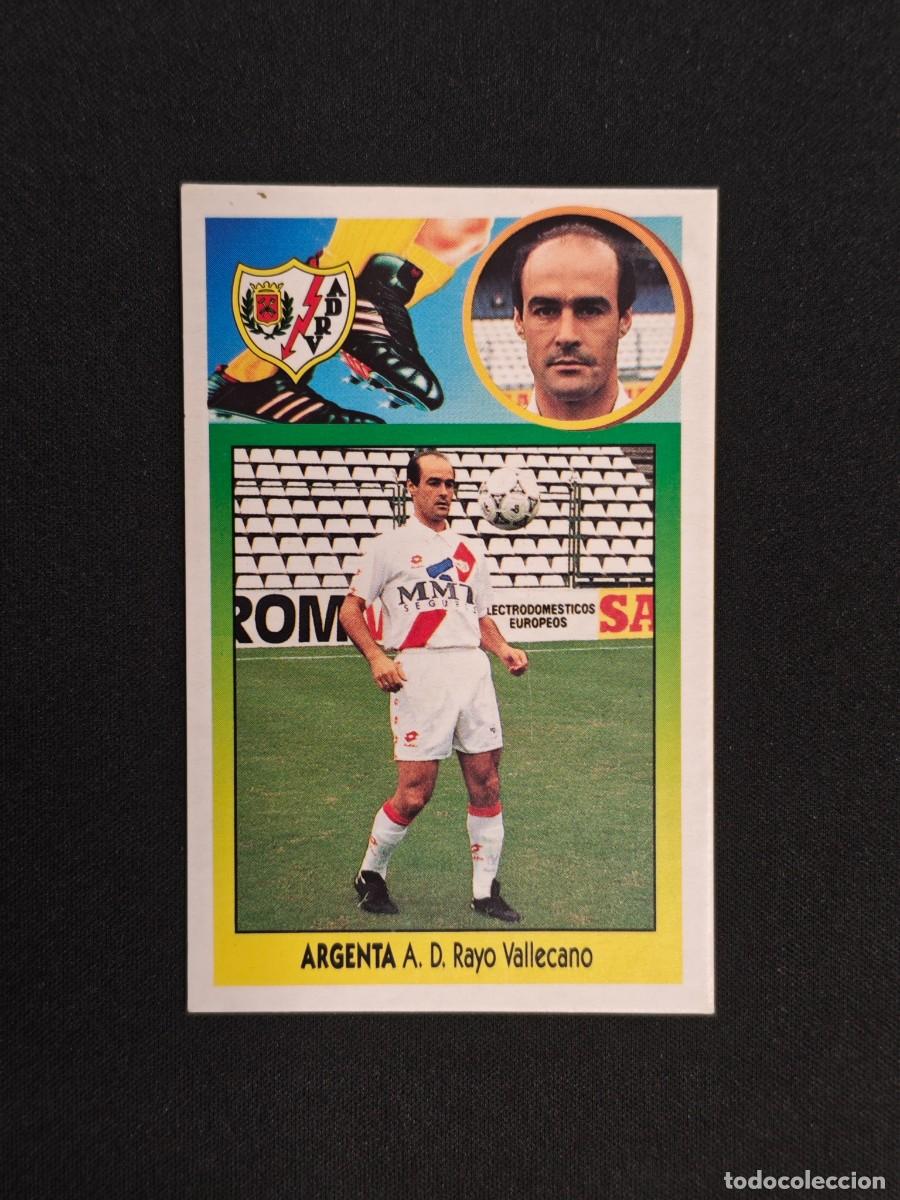 Cromos de F&uacute;tbol: CROMO LIGA ESTE ARGENTA RAYO VALLECANO NUNCA PEGADO SIN PEGAR 93 94 1993 1994 RA526