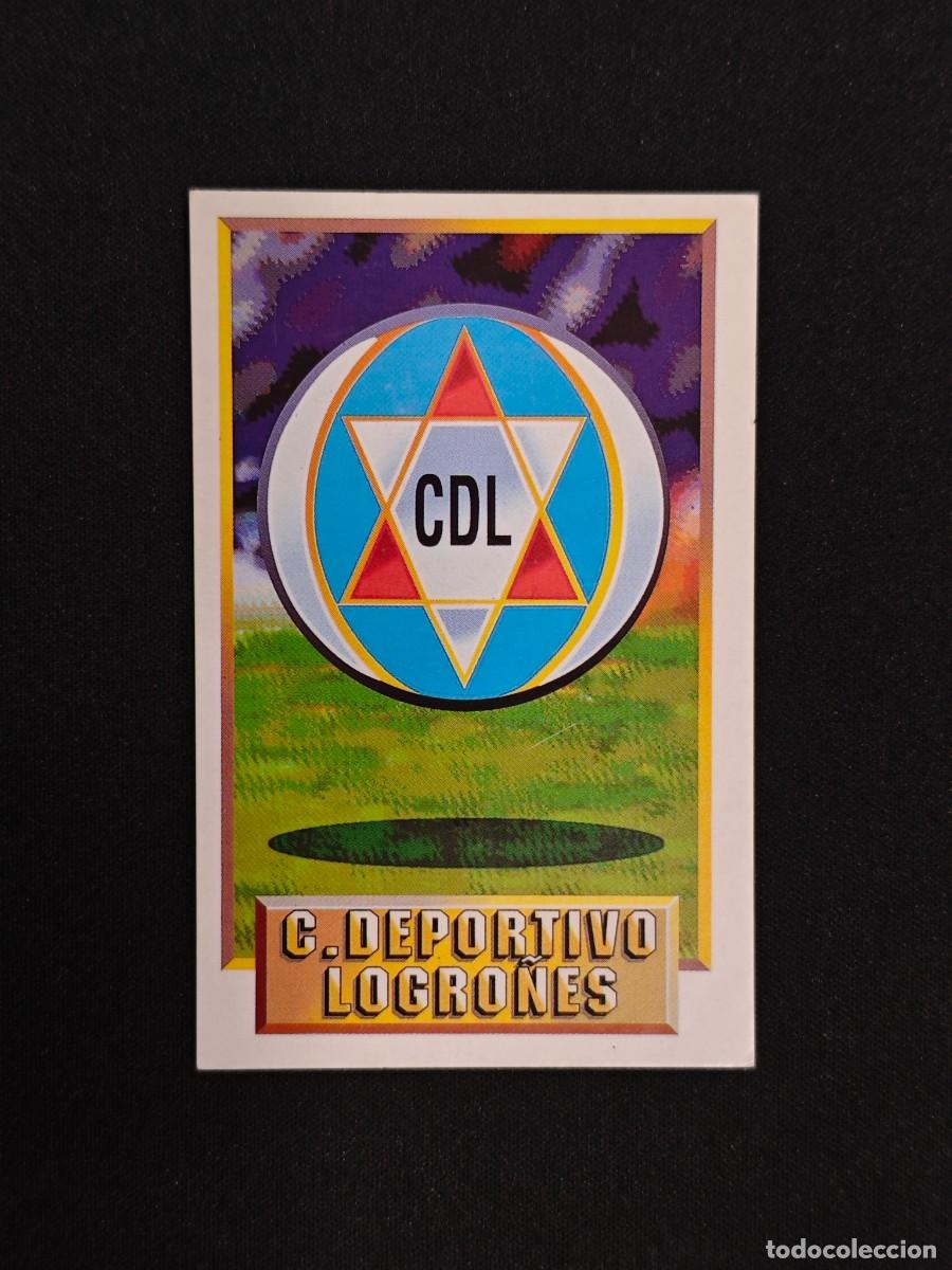 Cromos de F&uacute;tbol: CROMO LIGA ESTE ESCUDO LOGRO&Ntilde;ES NUNCA PEGADO SIN PEGAR 93 94 1993 1994 RA526