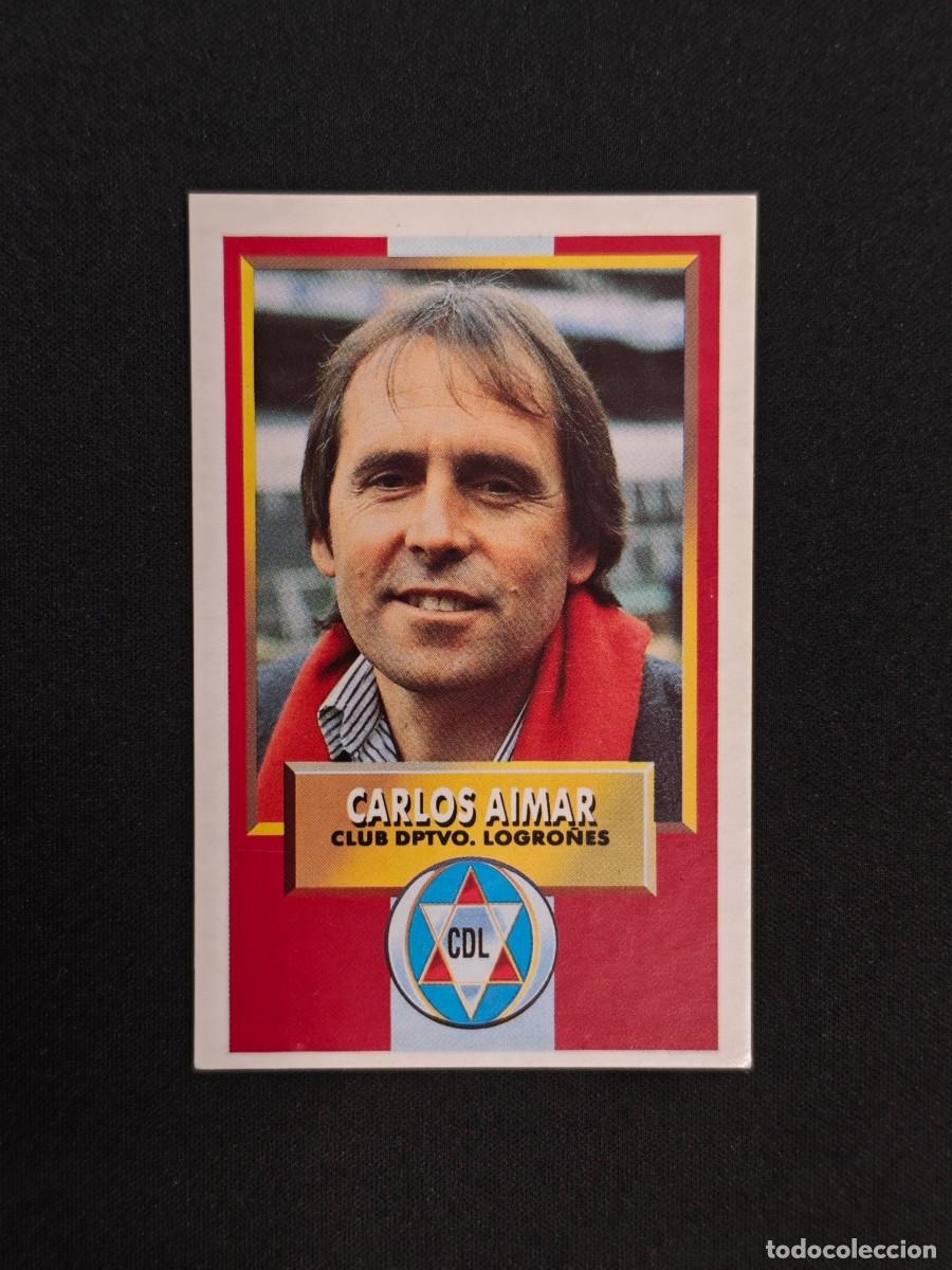 Cromos de F&uacute;tbol: CROMO LIGA ESTE ENTRENADOR CARLOS AIMAR LOGRO&Ntilde;ES NUNCA PEGADO SIN PEGAR 93 94 1993 1994 RA526