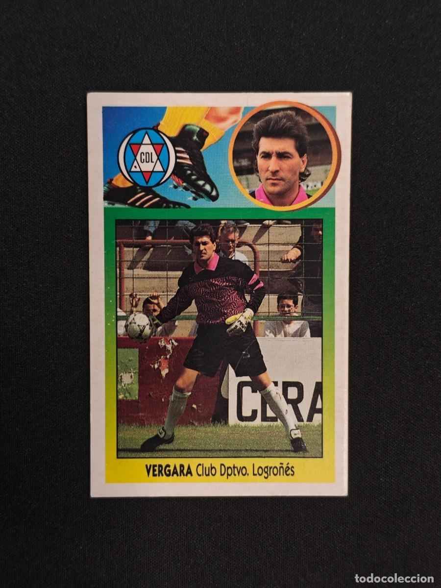 Cromos de F&uacute;tbol: CROMO LIGA ESTE VERGARA LOGRO&Ntilde;ES NUNCA PEGADO SIN PEGAR 93 94 1993 1994 RA526